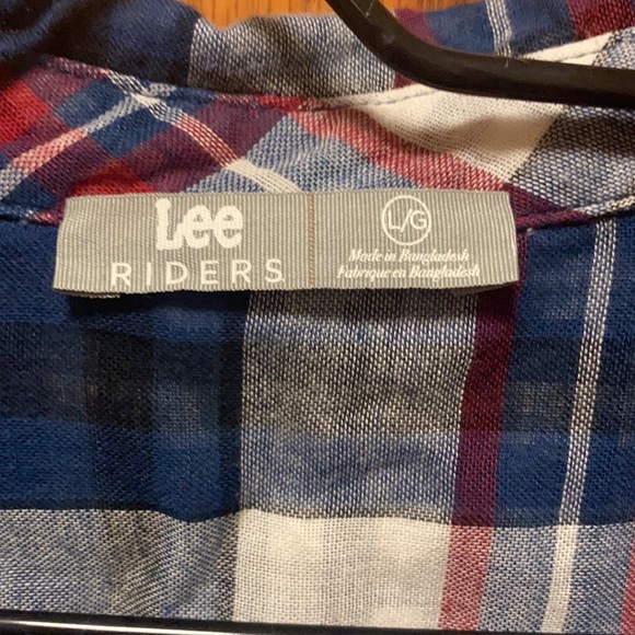 Riders Navy blue flannel - Picture 3 of 5